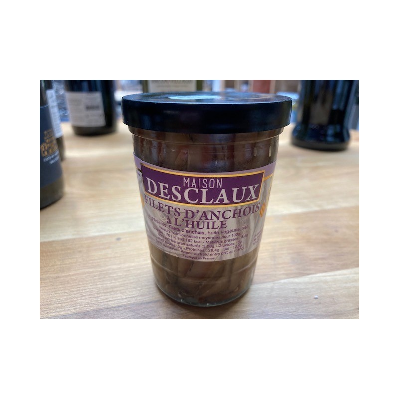 Filet d'Anchois à l'huile de la maison Desclaux à Collioure