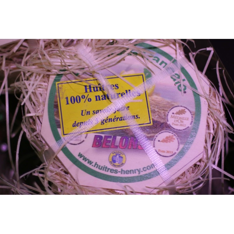 Huîtres plates "Belon" Bio (x12p)