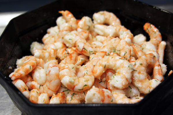 achat de gambas à l'ail - poissonnerie albi - morin marée