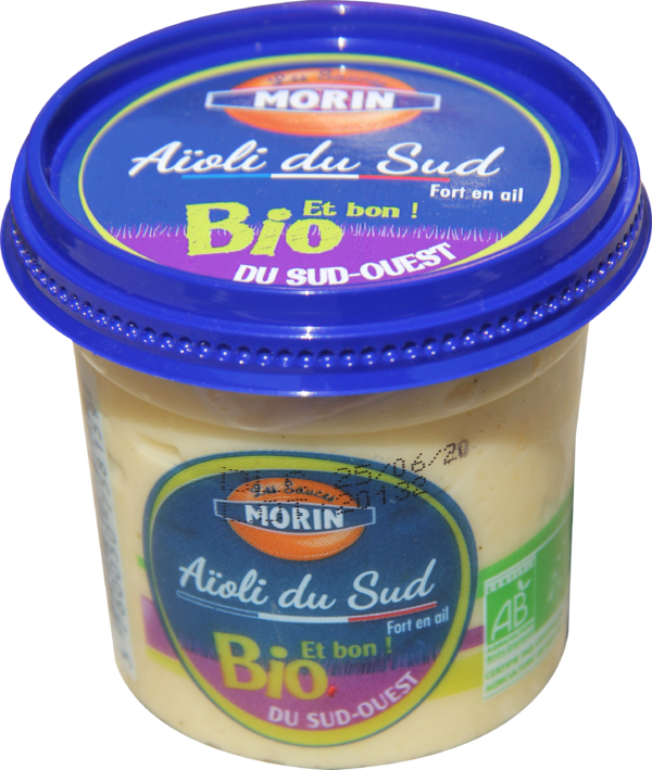 Aïoli du Sud Bio "Les Sauces Morin",