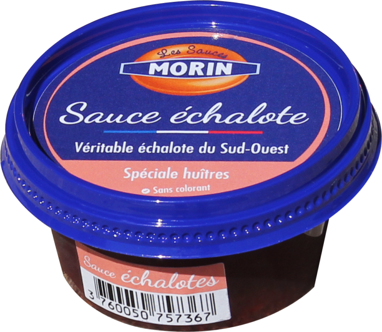 Sauce échalote "Les Sauces Morin" vente en ligne sauces Morin Marée