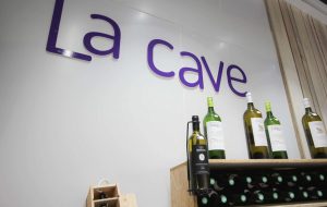 Cave à vins à la poissonnerie Morin Marée à Albi